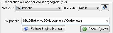 DTM Data Generator: $BLOB function for loading JSON files from folder with pre-defined data