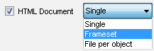 DTM Schema Reporter: HTML output format options