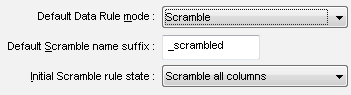 DTM Data Generator: default data scramble options