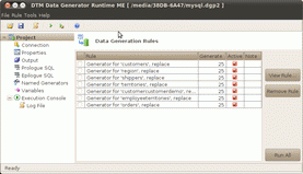 DTM Data Generator Runtime for Unix, Linux and Mac OS screenshot