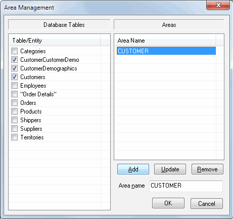 DTM Data Modeler: table's index properties